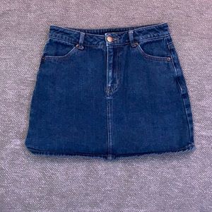 Denim Mini Skirt